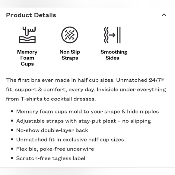 ThirdLove 24/7 Classic T-shirt Bra 42E Mocha Neutral Poke-free Underwire Support - Picture 8 of 8